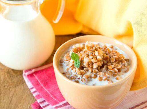 Gachas con leche