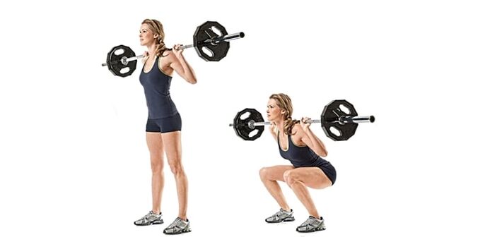 Squats con barras